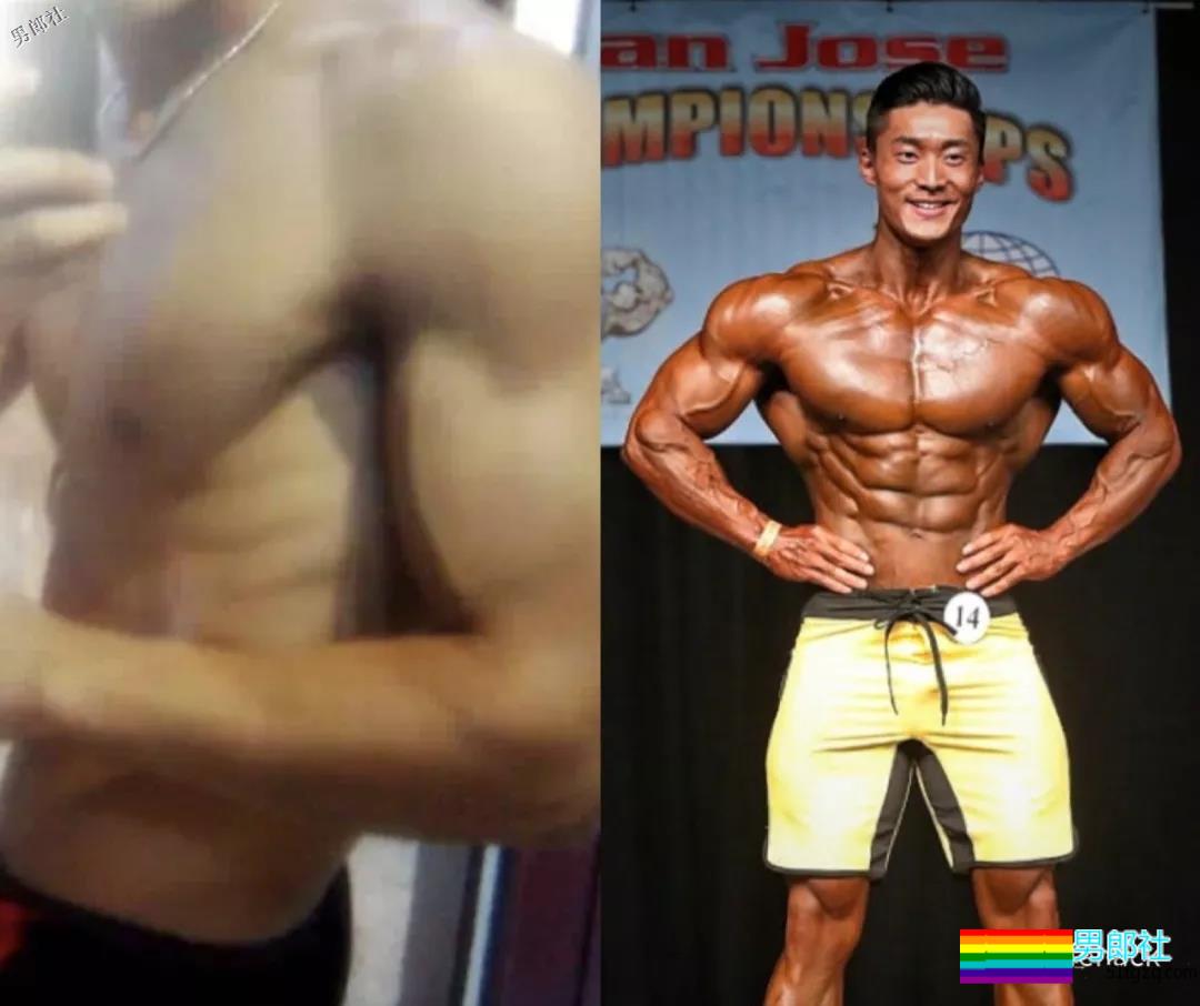 吴彦祖彭于晏晒“十年前后对比”，肌肉男坐不住了！ - 51虹马