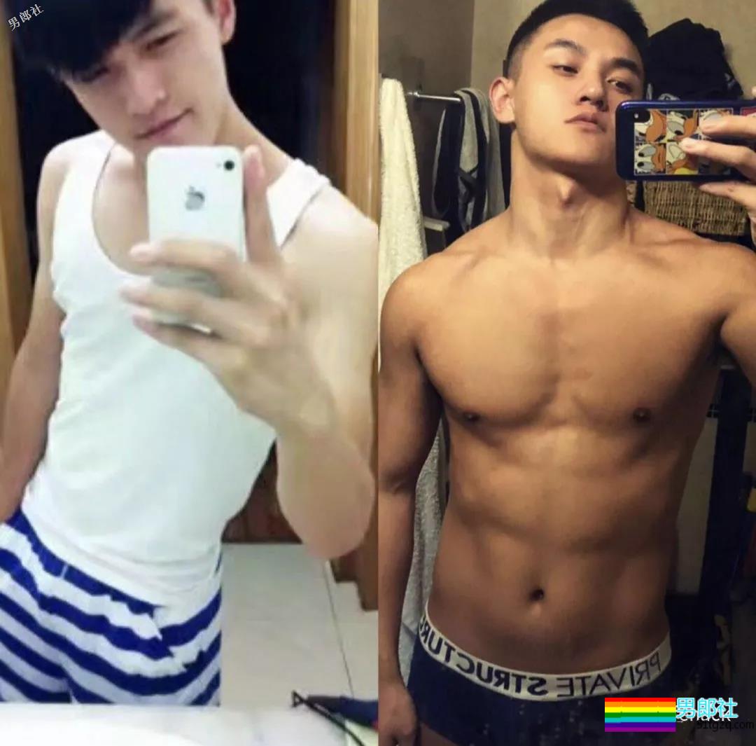 吴彦祖彭于晏晒“十年前后对比”，肌肉男坐不住了！ - 51虹马