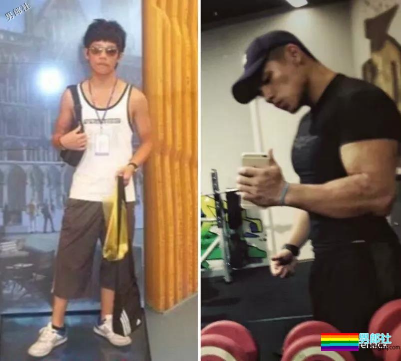 吴彦祖彭于晏晒“十年前后对比”，肌肉男坐不住了！ - 51虹马