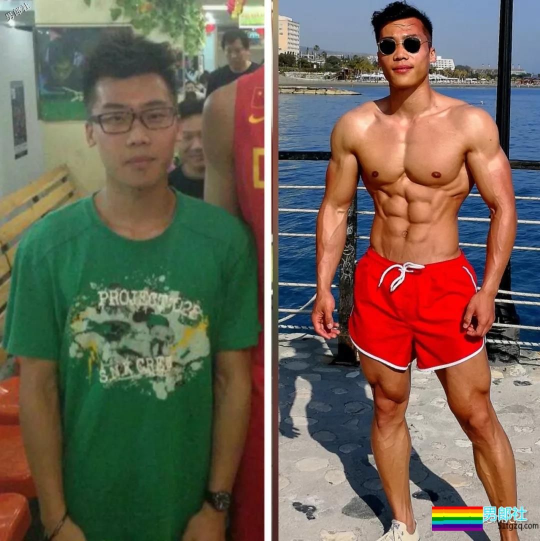 吴彦祖彭于晏晒“十年前后对比”，肌肉男坐不住了！ - 51虹马
