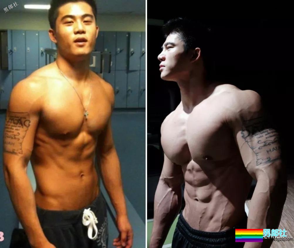 吴彦祖彭于晏晒“十年前后对比”，肌肉男坐不住了！ - 51虹马