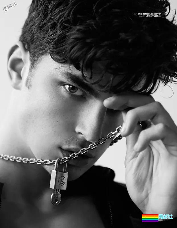 好美的寸头欧美男子!-51虹马