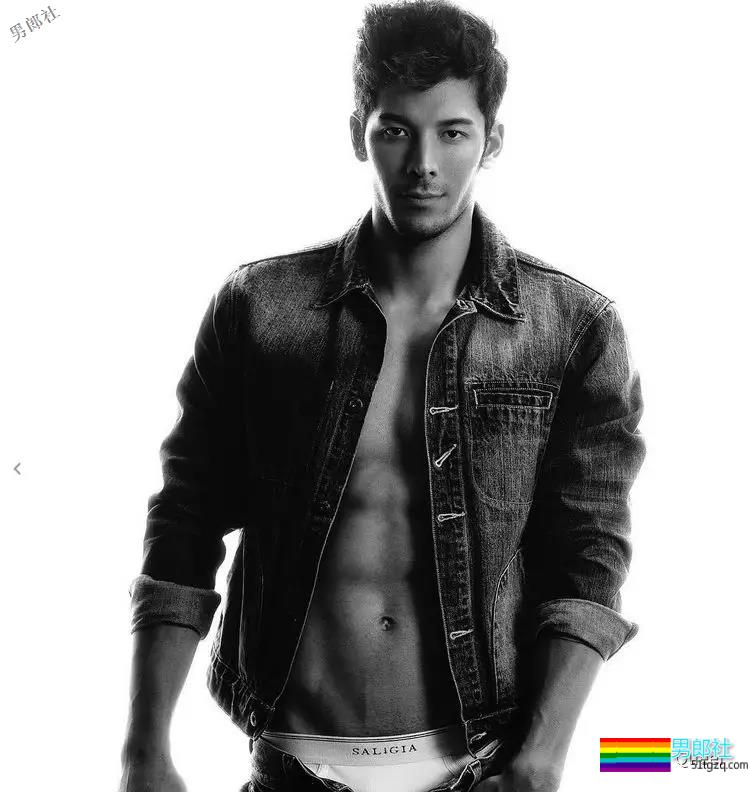 混血模特被批和写真差距太大？但他的原始野性我还是很可以！ - 51虹马