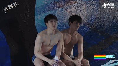 长腿腹气帅气运动男！演过体育生，腱子肉身材A爆了！ - 51虹马