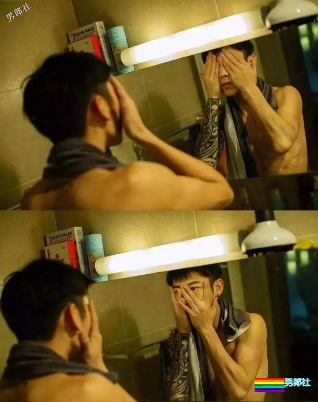 帅崽身材八块腹肌花臂纹身，能正装诱人也能晒肌开撩！ - 51虹马