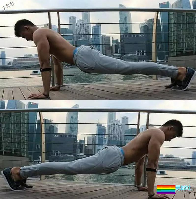 神仙颜值+筋肉身体！双重诱惑！ - 51虹马