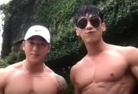 身材超好的精壮肌肉帅哥，高颜值小肌肉运动范，你会喜欢哪个？-51虹马