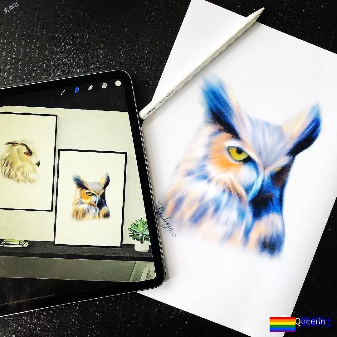 刷屏朋友圈的筋肉小叔竟是插画师？腱子肉和工作反差也太大！ - 51虹马