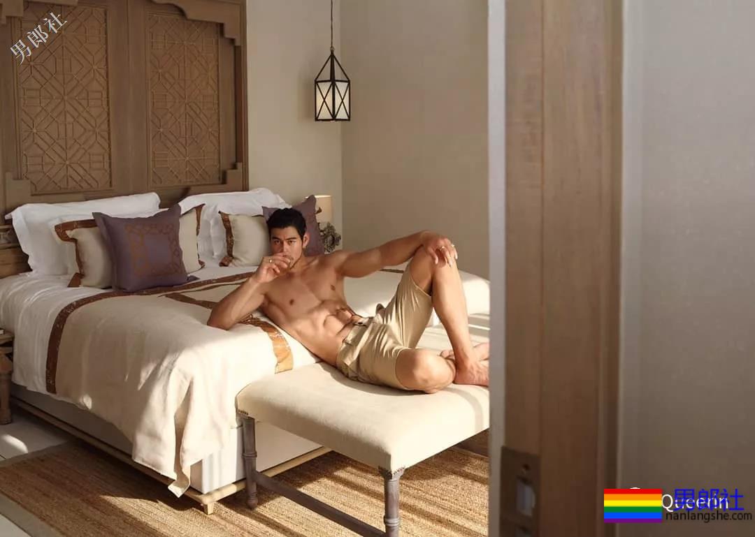 岛国男模把广告变写真,但最好看的是他的... - 51虹马