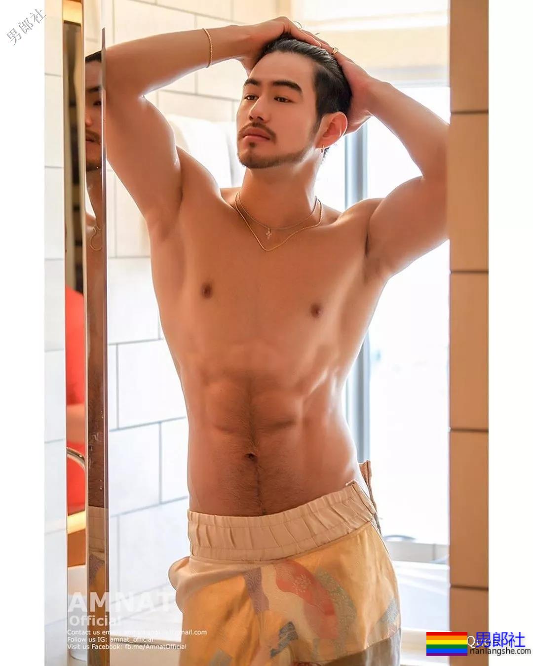 岛国男模把广告变写真,但最好看的是他的... - 51虹马