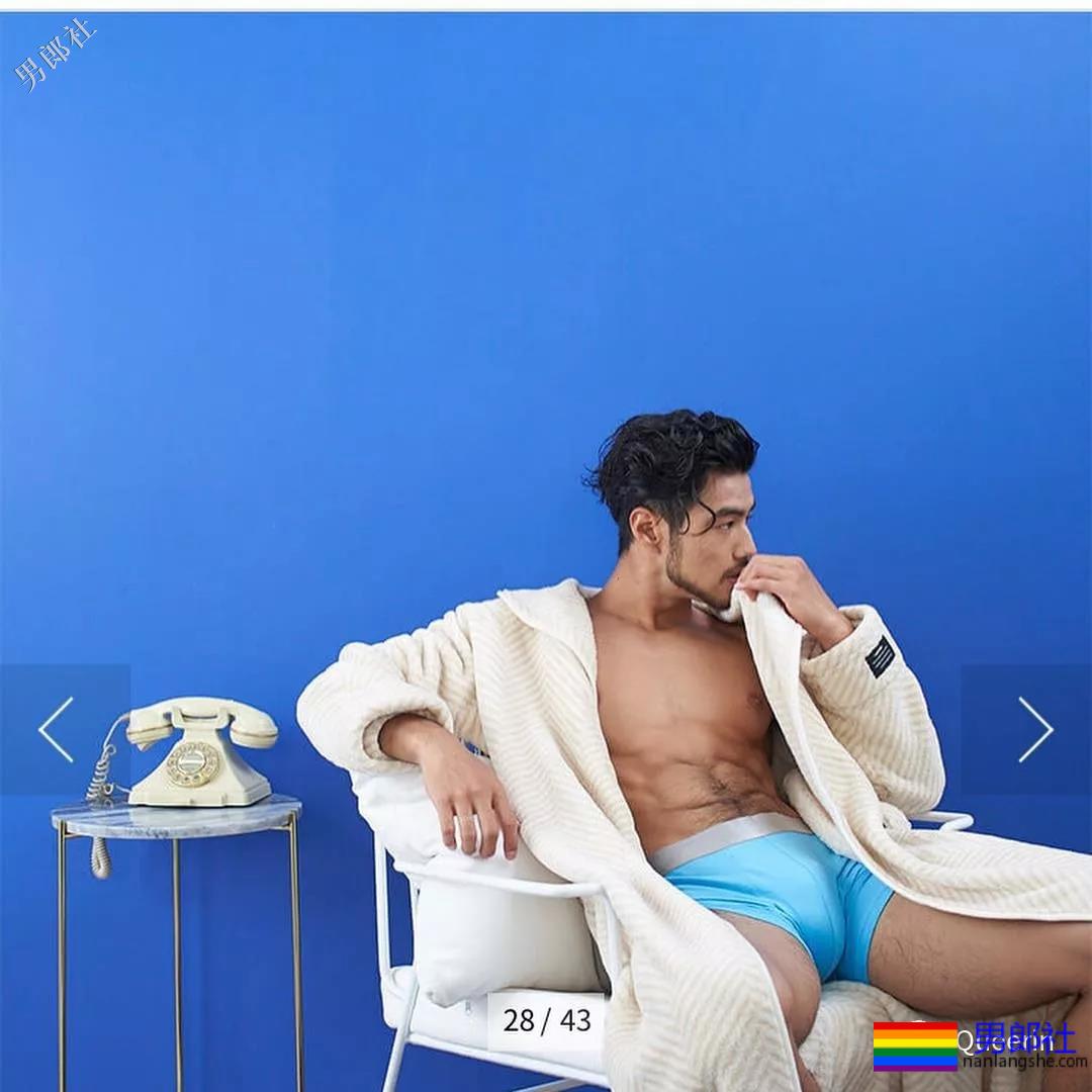 岛国男模把广告变写真,但最好看的是他的... - 51虹马