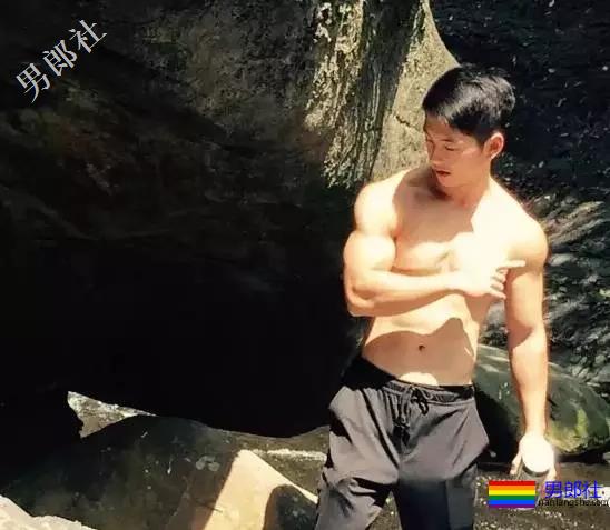 童颜巨肌小狼狗上节目脱衣惨遭主持人咸猪手！ - 51虹马