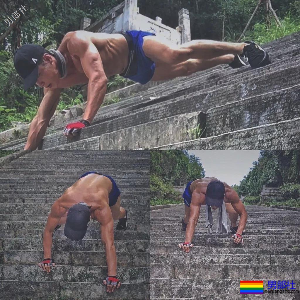 痞憨直筋肉小狼狗浴室戏抢镜？肌肉男终于对当红综艺下手了！ - 51虹马