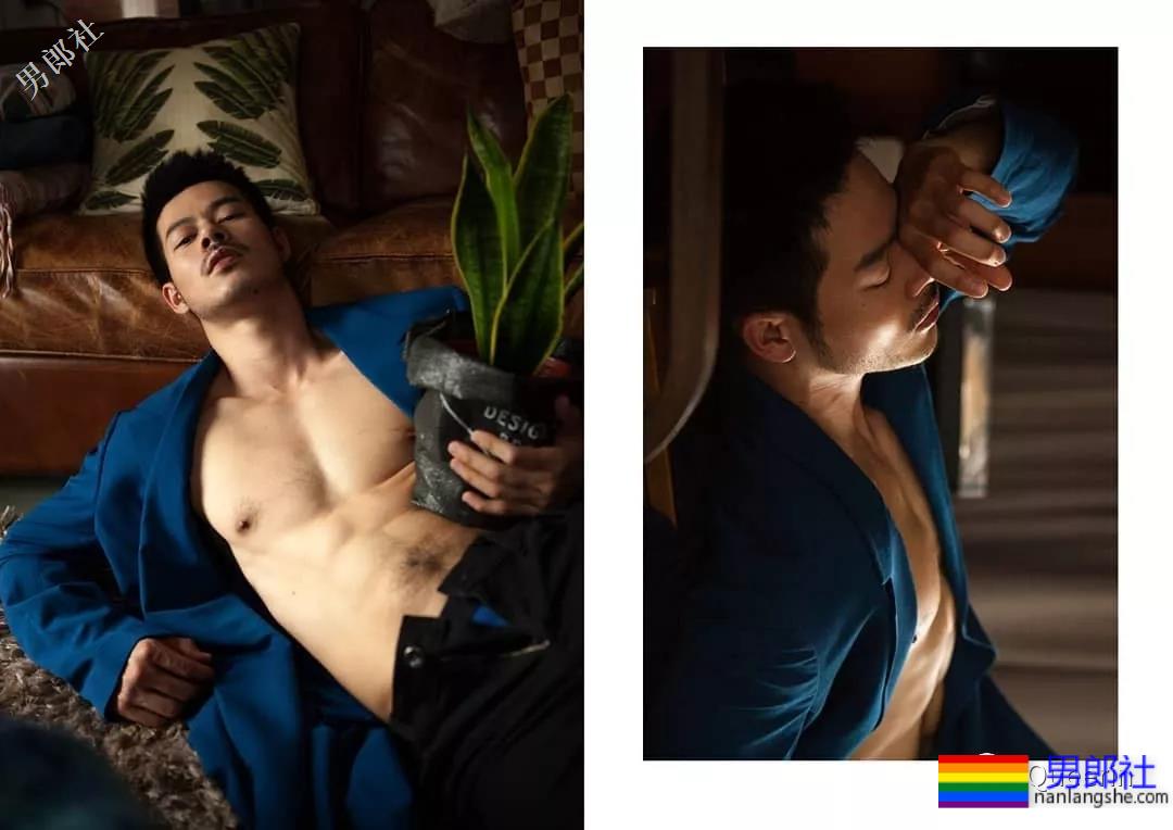 电眼肌肉男模竟还拍过blued广告！我又可以了 - 51虹马