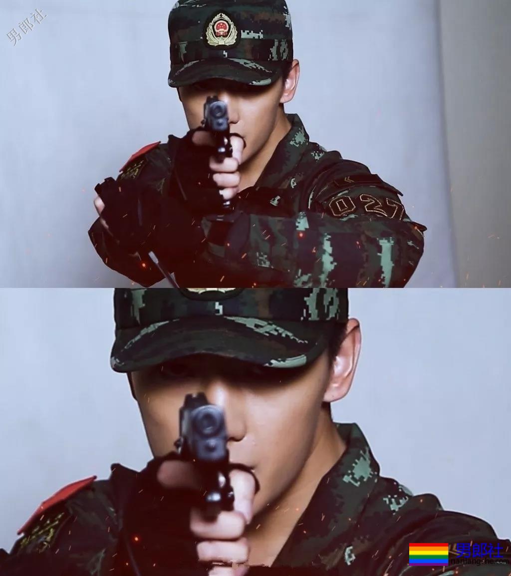 军艺校草转型硬核兵哥，寸头军装A到爆！ - 51虹马
