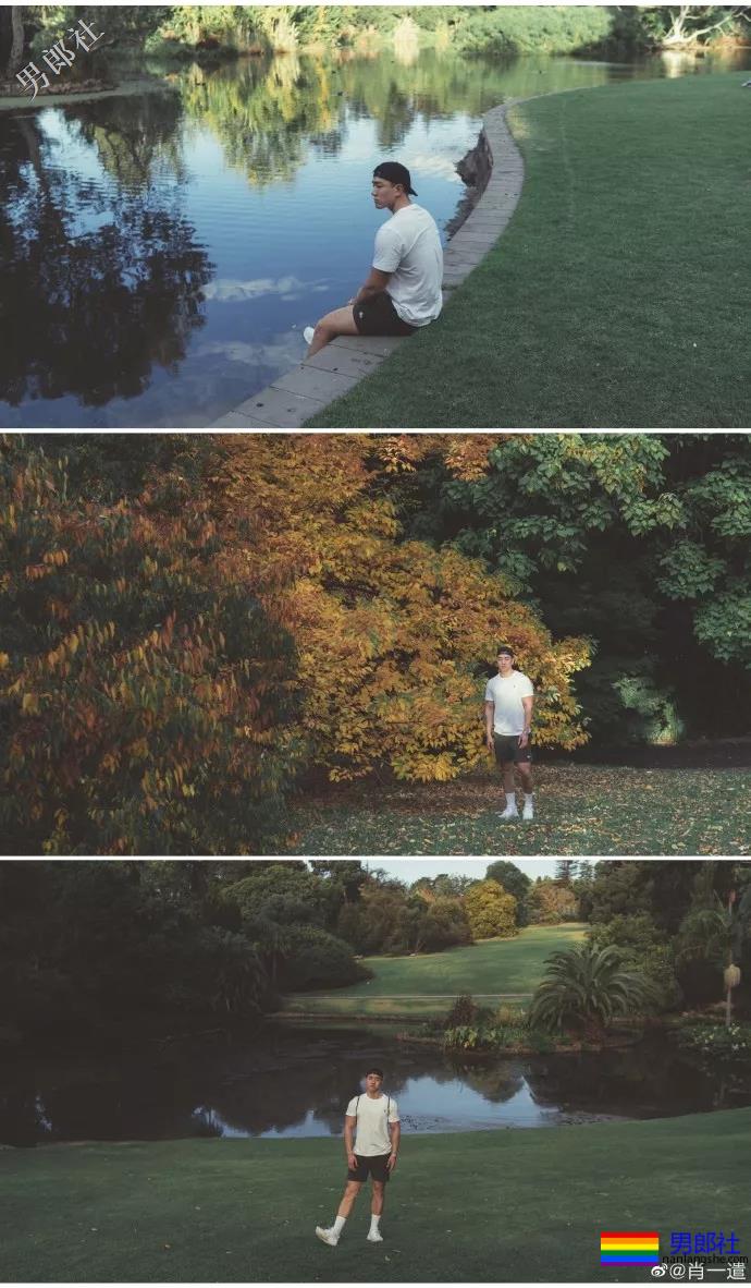 筋肉猛攻野外拍摄写真大片！ - 51虹马