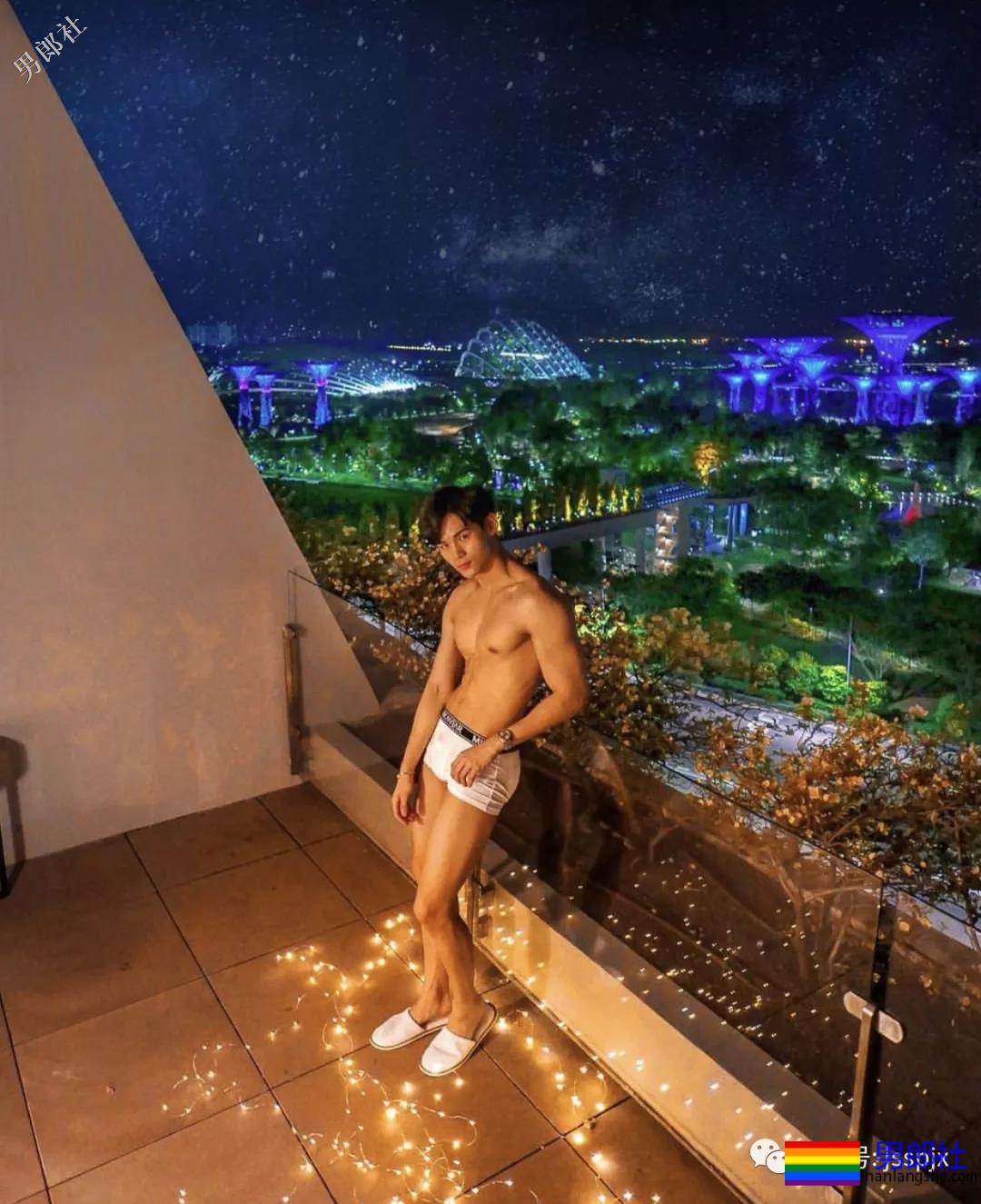 ins肌肉小帅哥把生活照拍出了大片的感觉 - 51虹马