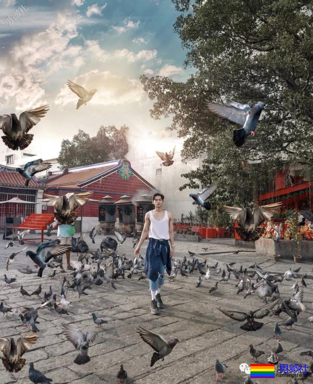 ins肌肉小帅哥把生活照拍出了大片的感觉 - 51虹马