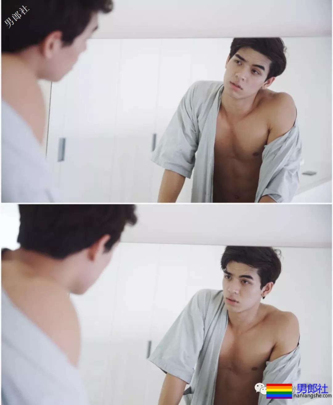 泰国混血肌肉小帅哥，厚厚的嘴唇高颜值！ - 51虹马