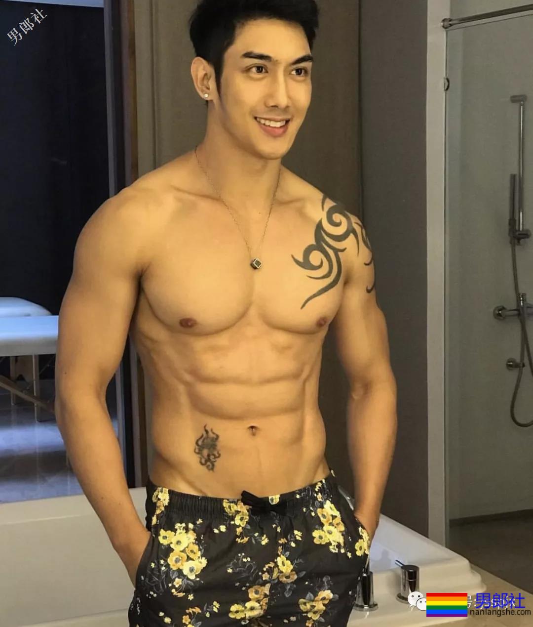 泰国男模 S-Rattichart Seachua 一身肌肉有点帅！ - 51虹马