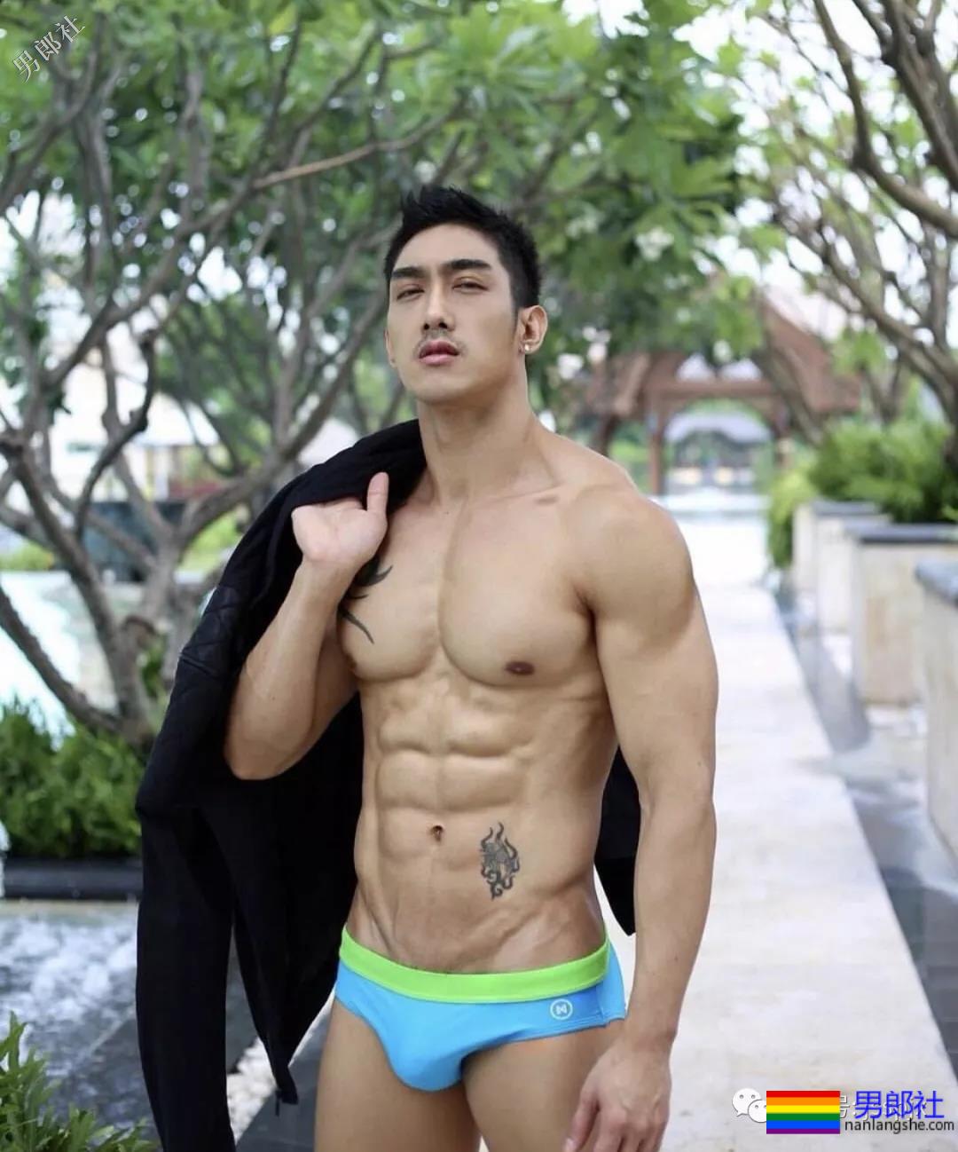 泰国男模 S-Rattichart Seachua 一身肌肉有点帅！ - 51虹马