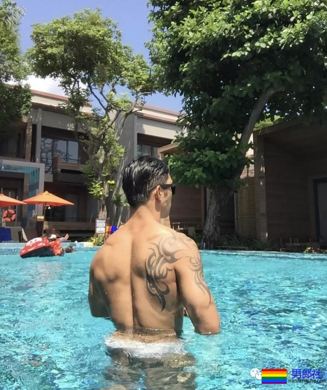 泰国男模 S-Rattichart Seachua 一身肌肉有点帅！ - 51虹马