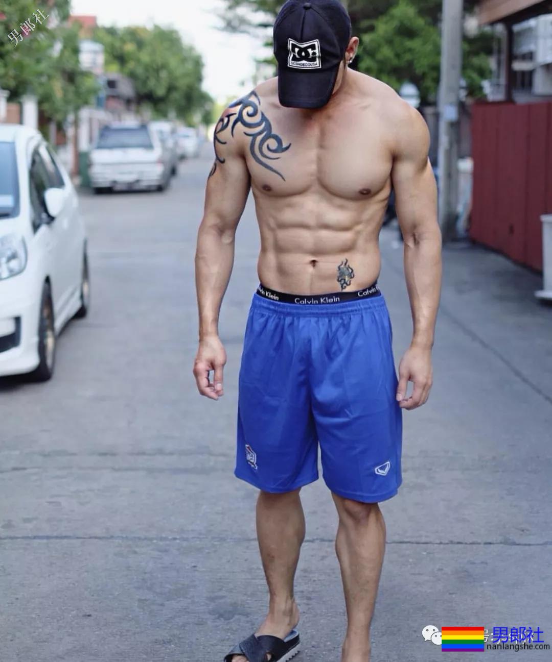 泰国男模 S-Rattichart Seachua 一身肌肉有点帅！ - 51虹马