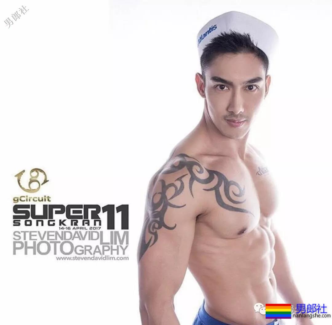 泰国男模 S-Rattichart Seachua 一身肌肉有点帅！ - 51虹马