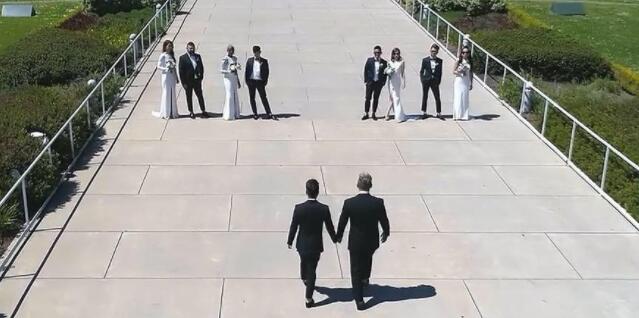 这对新郎把婚礼录像剪成了MV-51虹马