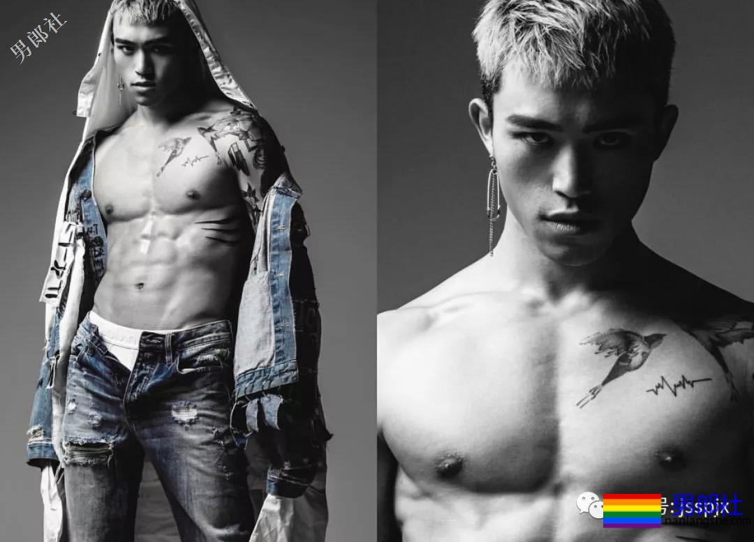 公狗腰的肌肉小哥纹身真好看！ - 51虹马