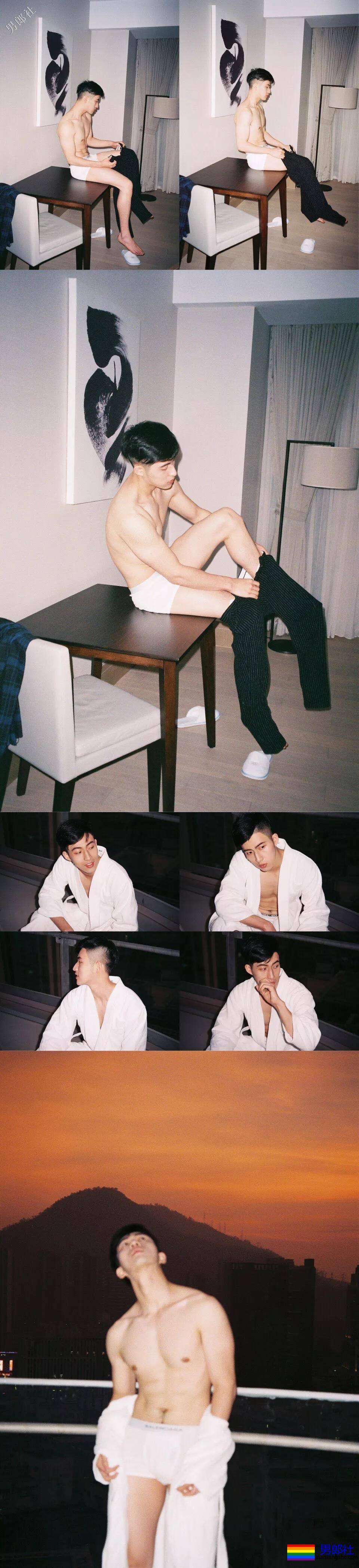 帅哥宾馆拍摄大片！鼻大料足！-51虹马