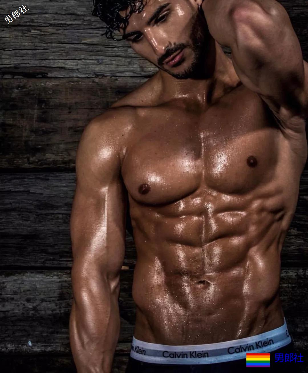 帅气的肌肉西部牛仔写真-51虹马