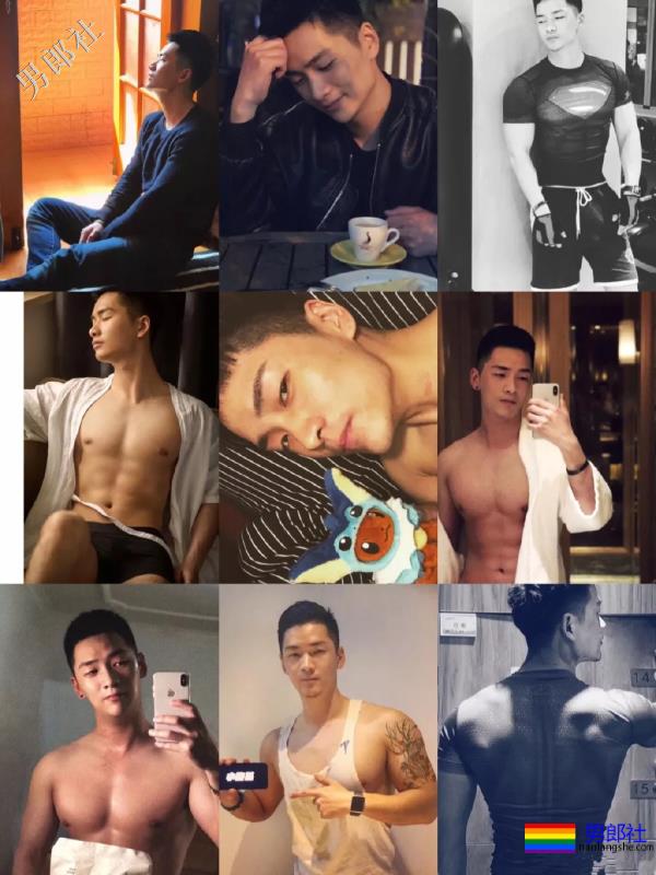 肌肉寸头小狼狗穿内裤玩自拍，网红男模曾多次献身“奔·放”写真！ - 51虹马
