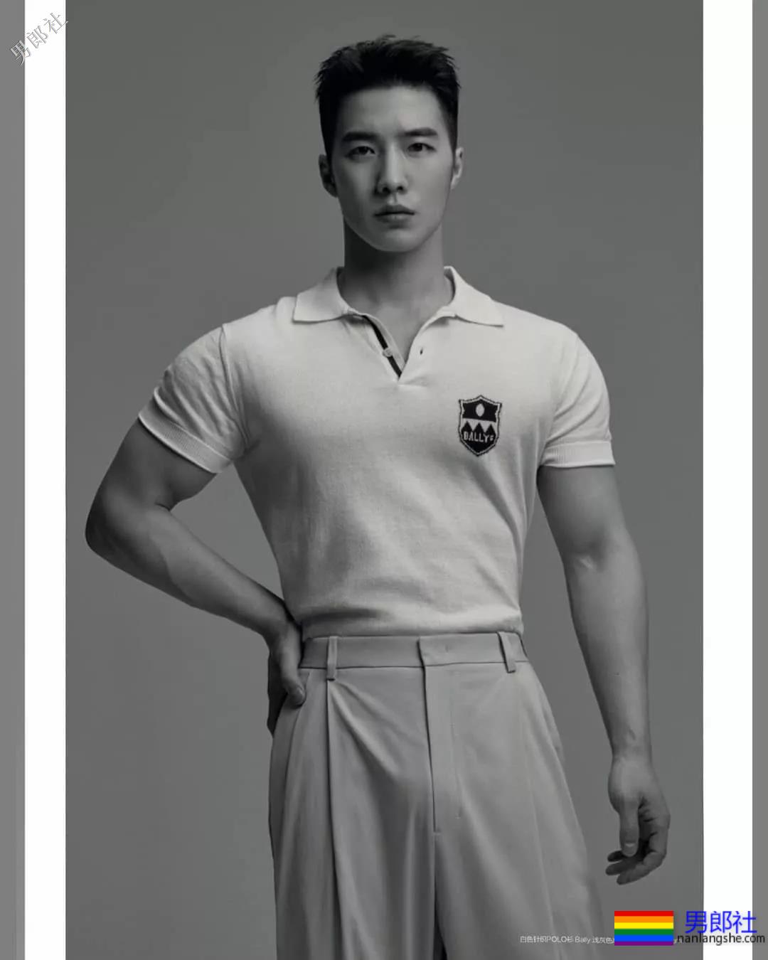 大鼻子男模遭质疑整容，拍写真被指塞袜子！ - 51虹马