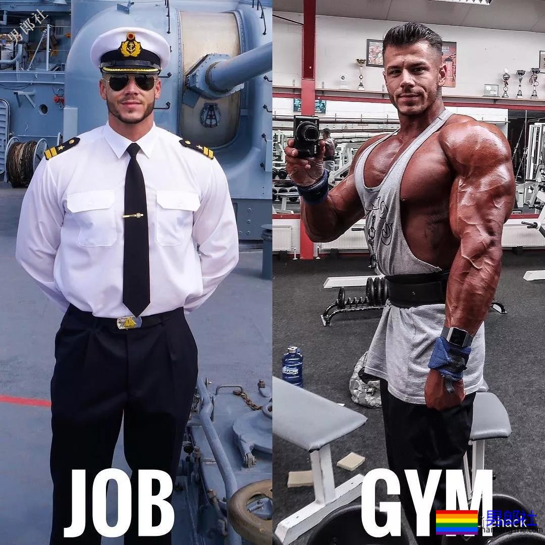 气质算什么？这位德国肌肉船长的身材，承包了你的鼻血，快把人掰弯了！ - 51虹马