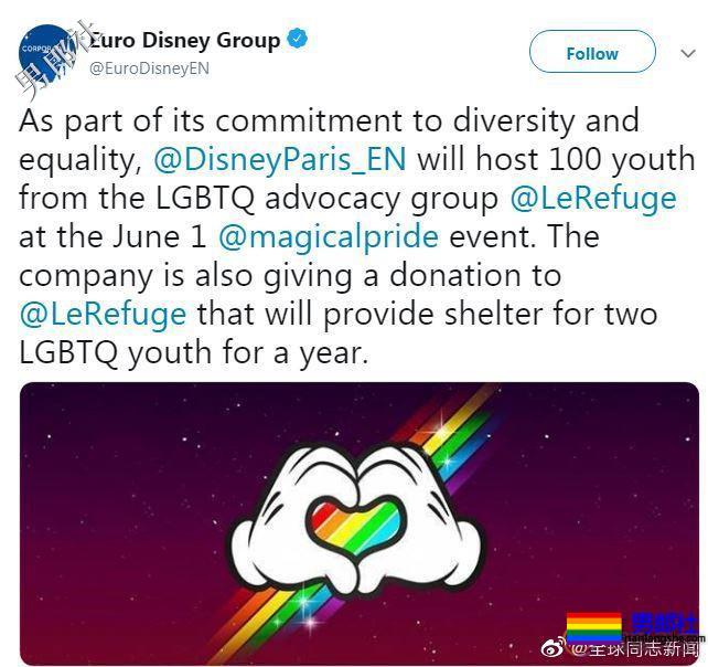 迪士尼的LGBT骄傲月：官方商店出彩虹商品 - 51虹马