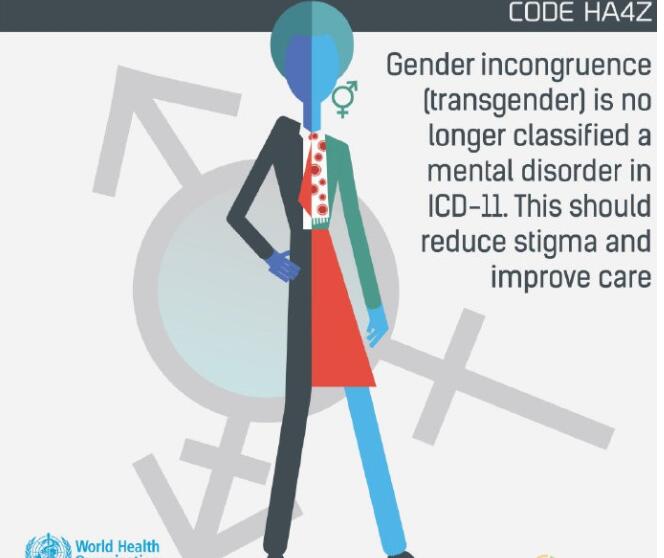 世界卫生组织正式通过把跨性别从疾病列表中删除 - 51虹马