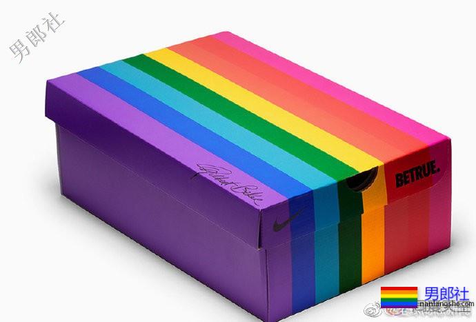 Nike香港店挂出大型户外彩虹旗广告牌 - 51虹马