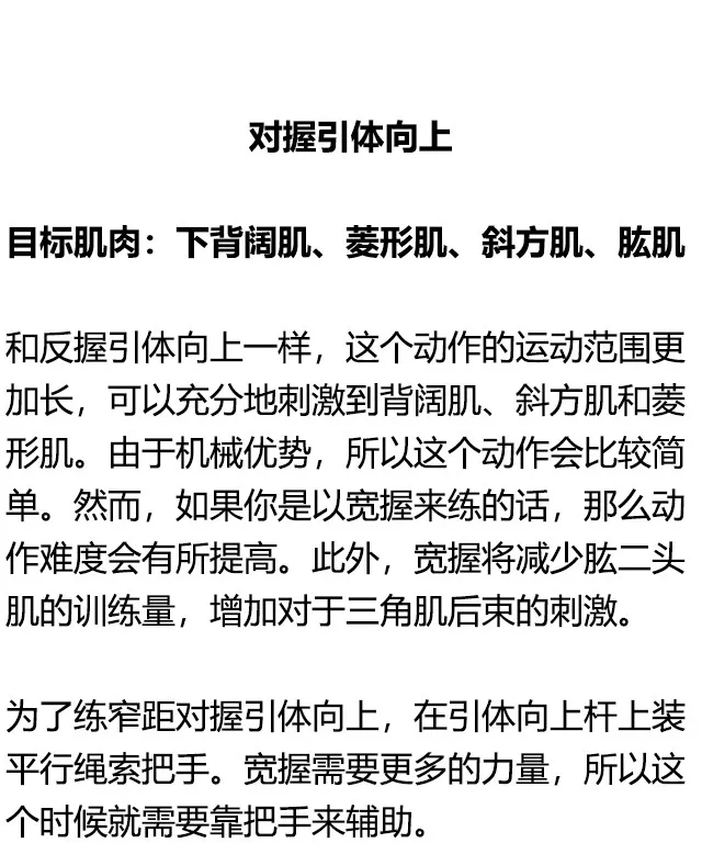 不同的引体向上，都练的是什么部位，你知道吗？ - 51虹马