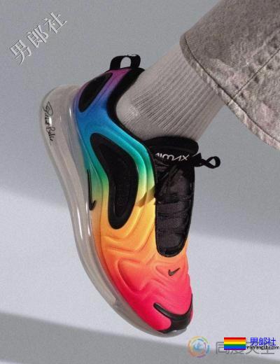 同志友善品牌Nike推出致敬彩虹旗运动鞋款 - 51虹马