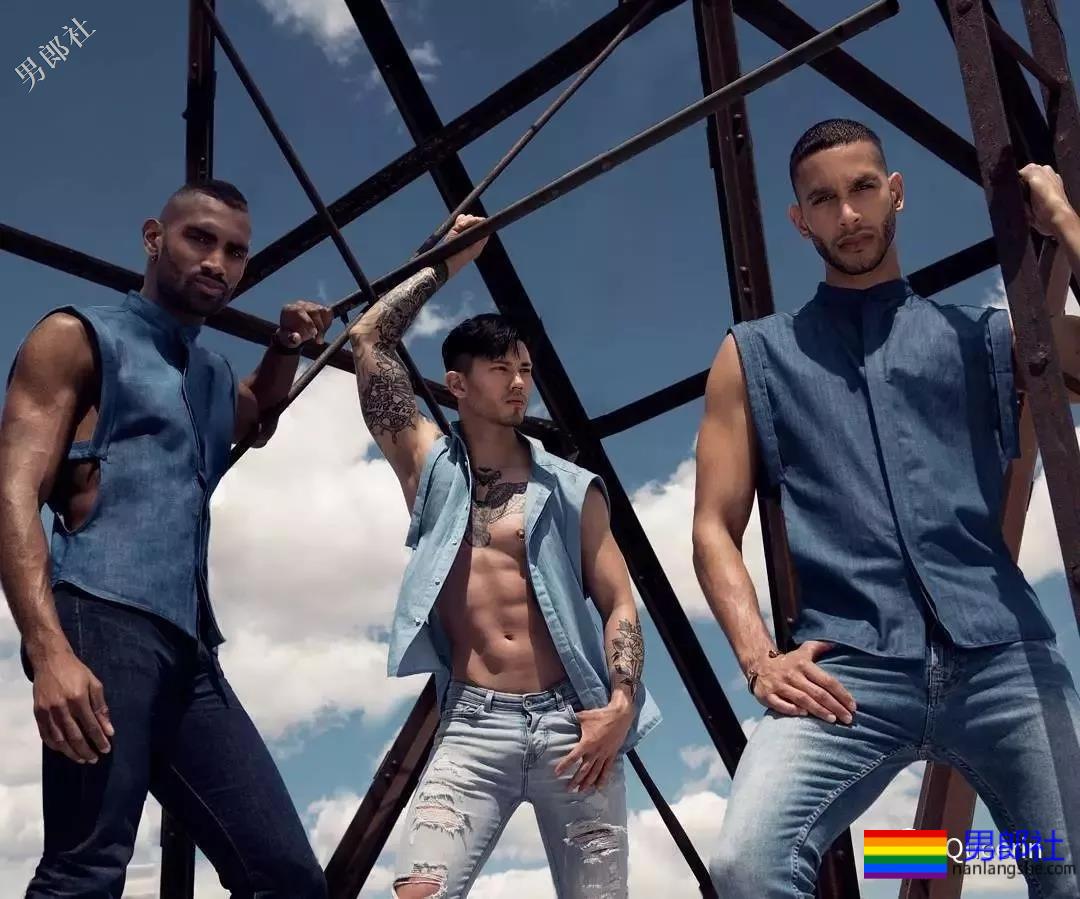 三国混血内裤男模，硬照亮点也太突出了吧？ - 51虹马