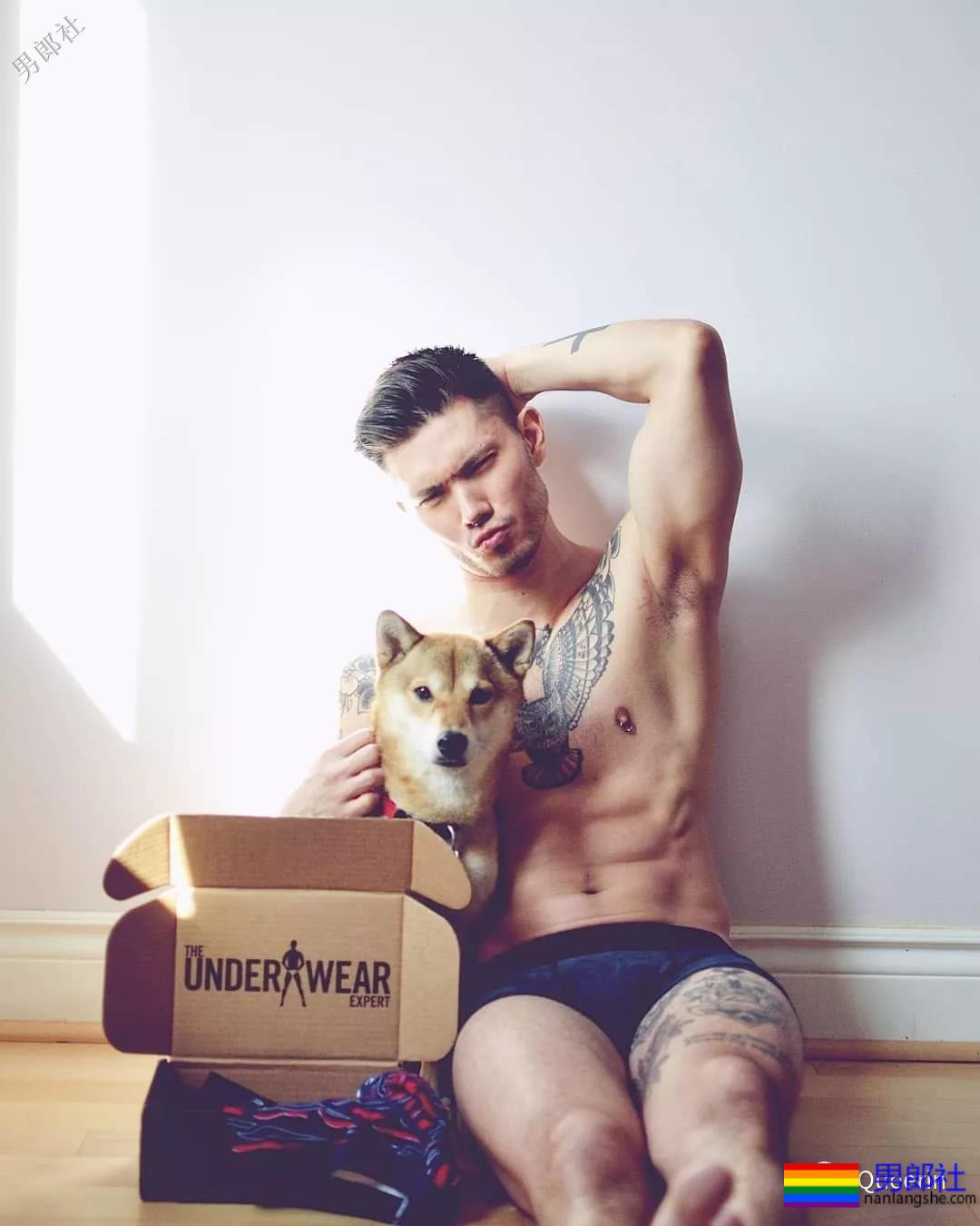 三国混血内裤男模，硬照亮点也太突出了吧？ - 51虹马