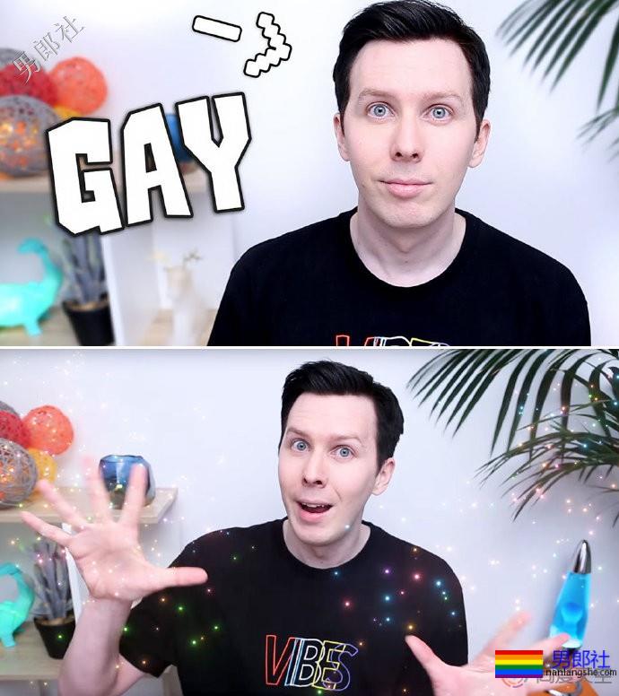 英国谐星菲尔·莱斯特：我是gay-51虹马