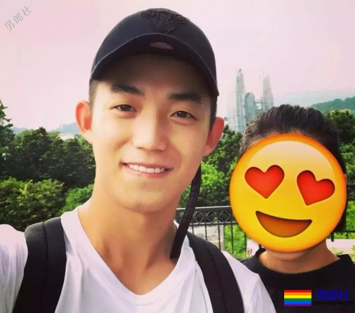 神似郑凯的狼狗小哥哥，凭借胸肌走红gay圈 - 51虹马