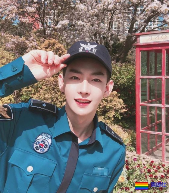 韩国超帅警察，这么好看难道也整了？-51虹马