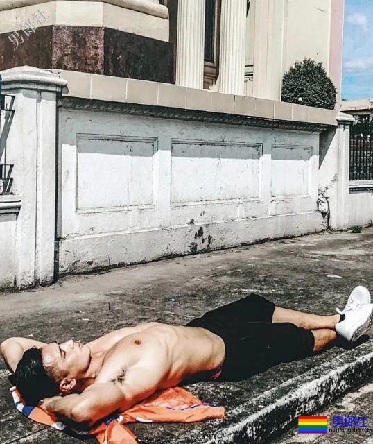 ins肌肉画报@flow_leung 消防员肌肉小哥 - 51虹马