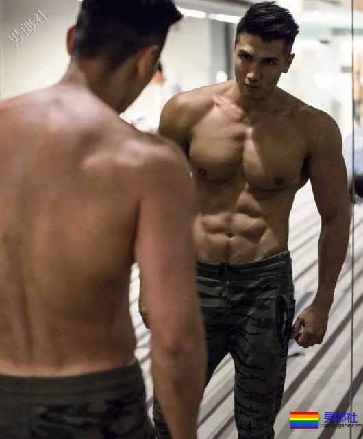 ins肌肉画报@flow_leung 消防员肌肉小哥 - 51虹马