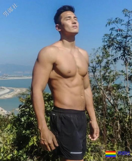 ins肌肉画报@flow_leung 消防员肌肉小哥 - 51虹马