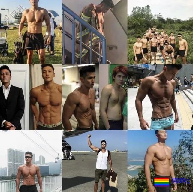 ins肌肉画报@flow_leung 消防员肌肉小哥 - 51虹马