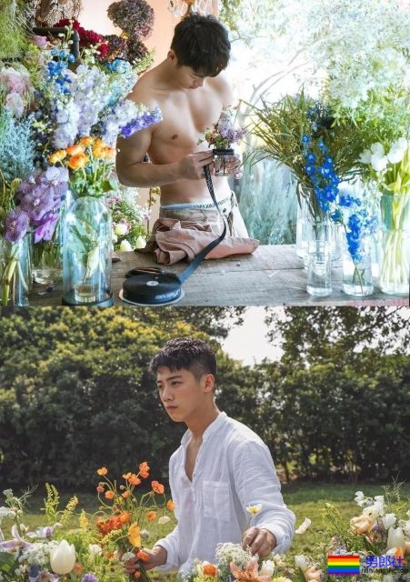 型男小哥哥穿的这么紧，显型！-51虹马